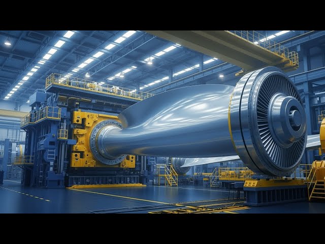 How Wind Turbine Blades Are Molded – Inside the Giant Composite Manufacturing Plant