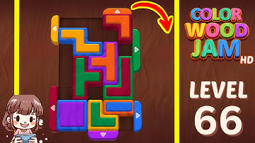 Color Wood Jam Level 66 Solution Walkthrough
