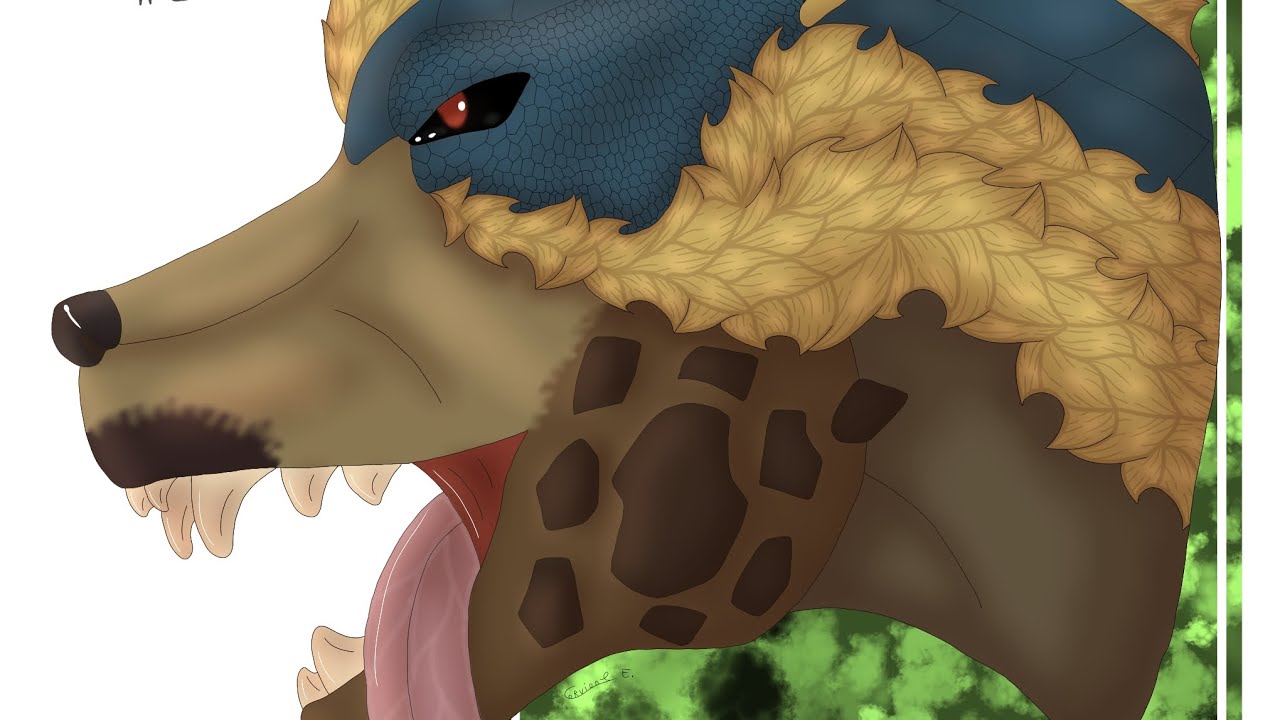 Speedpaint | Drooling Dragon | Arzuros - YouTube