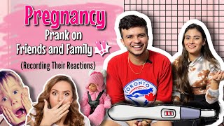 I am Pregnant | Prank on Friends and Family | Tanshi Vlogs