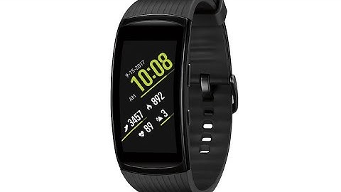 Samsung gear fit 2 pro large black