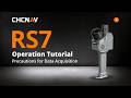 RS7 | Precautions for Data Acquisition