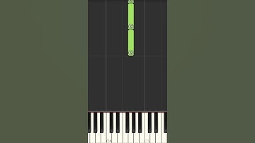Alan Walker - Faded Easy Piano Tutorial #Shorts