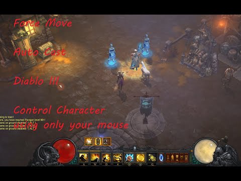 Diablo 3 Auto Cast and Force Move using Macros.