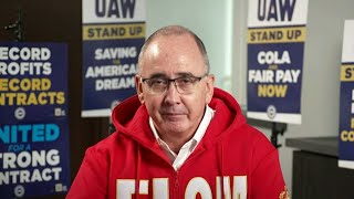UAW president Shawn Fain to give update on negotiations
