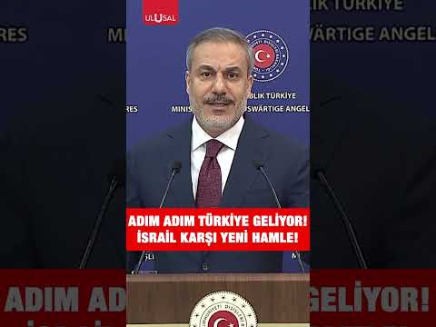 Adım adım Türkiye geliyor! İsrail'e karşı yeni hamle | ULUSAL HABER #shorts #keşfet #gündem #israil