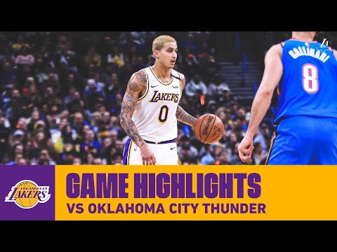 HIGHLIGHTS | Kyle Kuzma (36 pts, 7 reb) at Oklahoma City Thunder