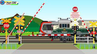Long Railway Barrier  Collection part 28  Riyos Animation