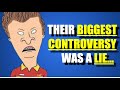 WHY BEAVIS &amp; BUTTHEAD&#39;S BIGGEST CONTROVERSY WAS A LIE