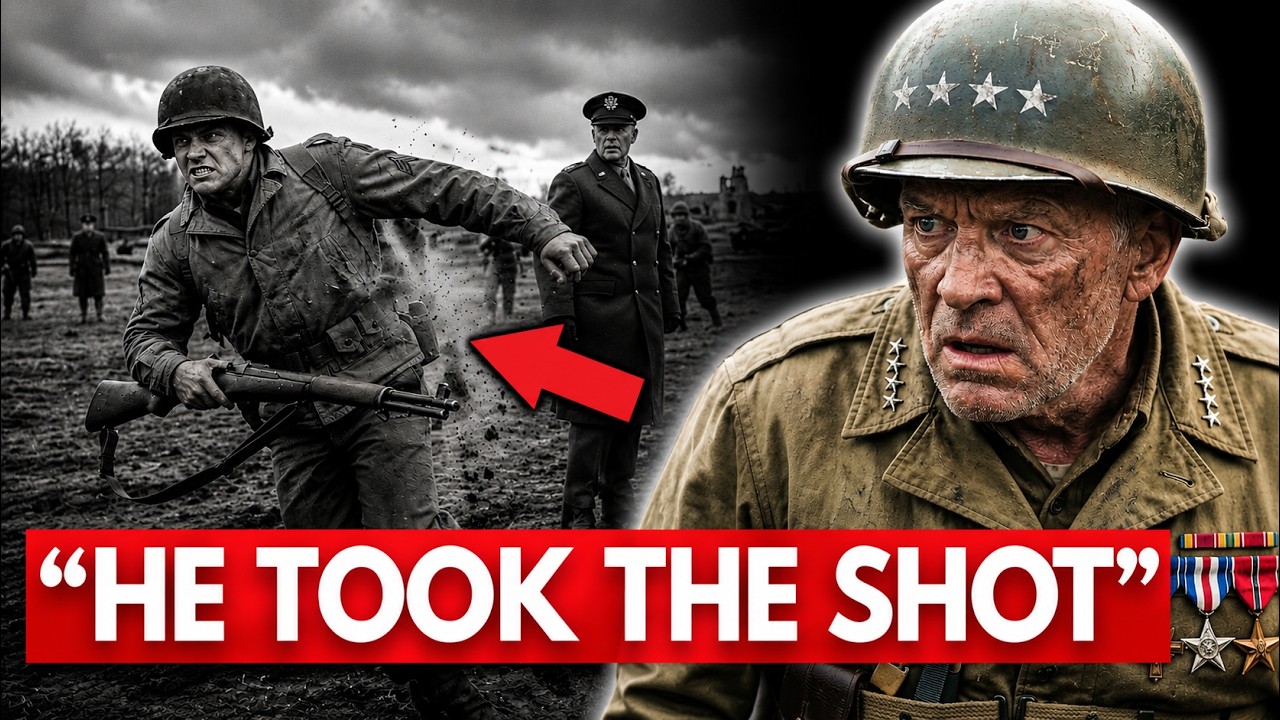 He Threw Himself in Front of Patton When the Shot Rang Out— Patton Carried Him to the Medics Himself