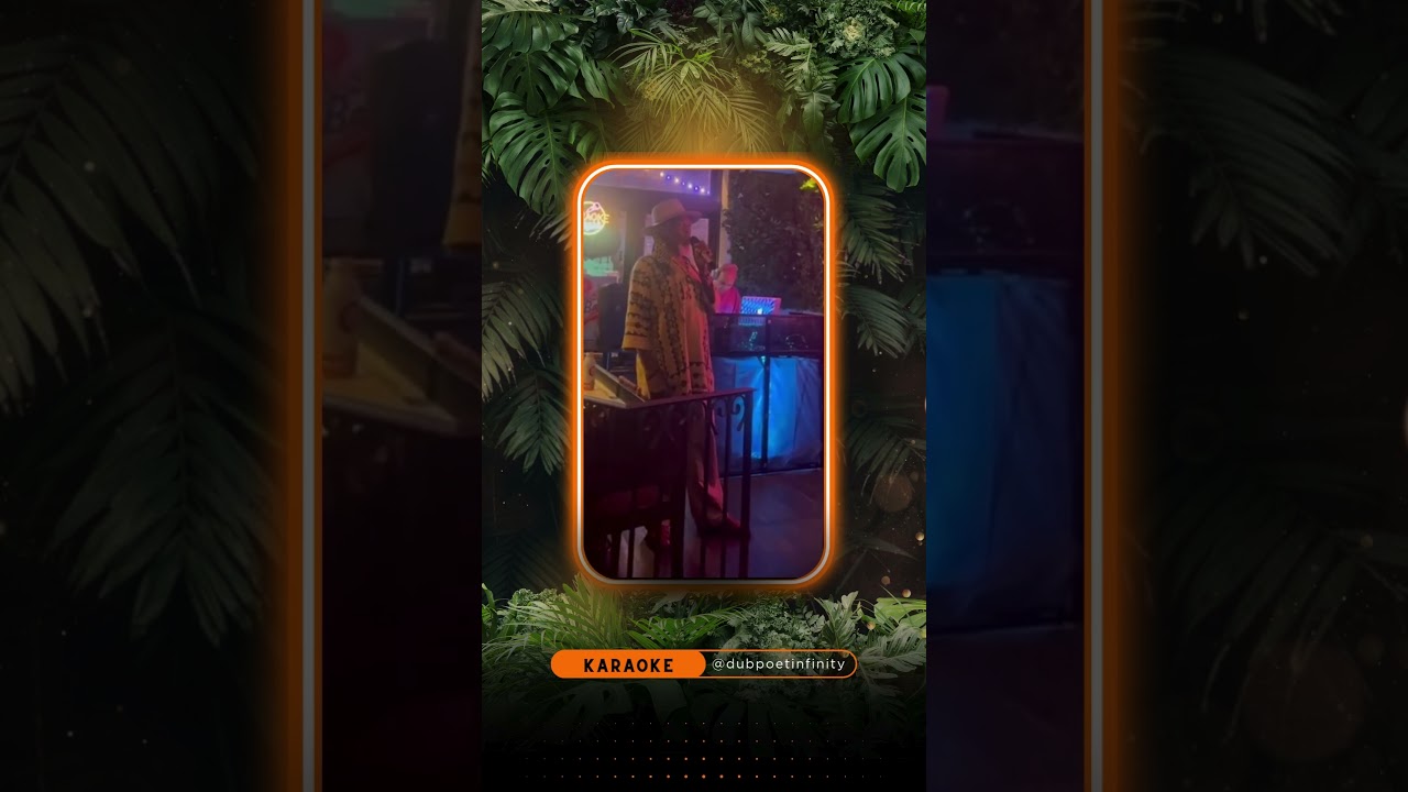 DUB POET INFINITY -  KARAOKE LIVE IN NYC 