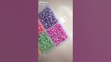 Simple cute diy seed bead ring