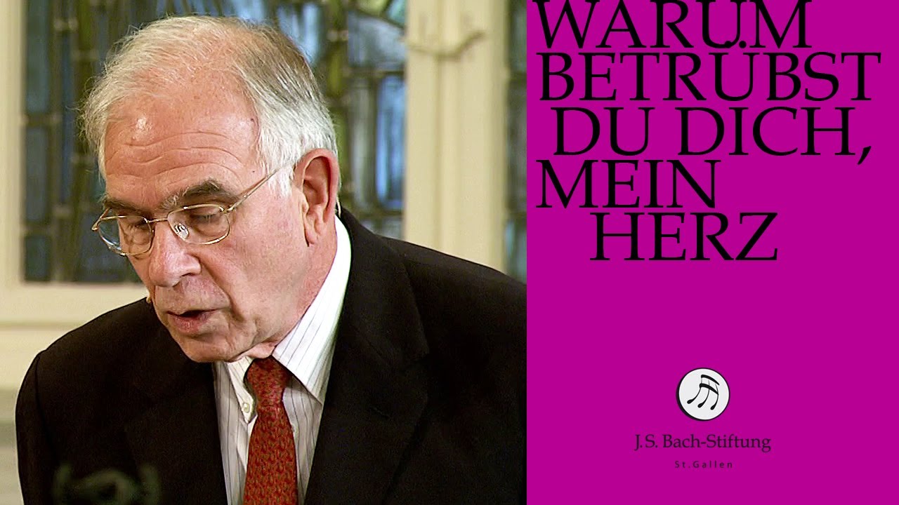 Reflexion von Christoph Wolff zur Kantate BWV 138 (J.S. Bach-Stiftung)