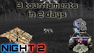 3 tournaments in 2 nights (NIGHT 2) Cops show up...
