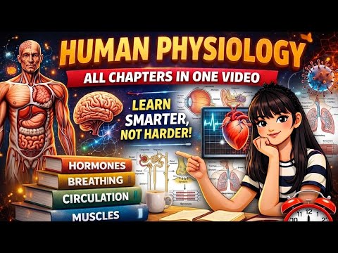 NEET 2026: Human Physiology Complete Revision 💯🧠 | 1 Shot + Tricks ⚡🔥 ...