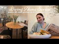 Living alone series  quarter life crisis how to get out of a rut  grocery haul