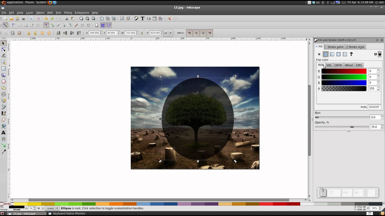 Inkscape Clip and mask Photos YouTube