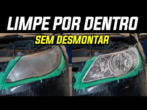 Vídeo: Você pode limpar o interior de seus faróis?