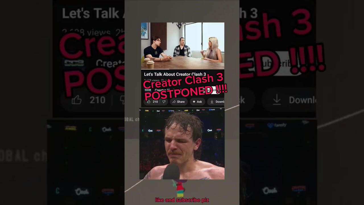 Creator Clash 3 is POSTPONED | 