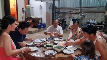 tu niam tsev lawv hau qaib tsaw tshuaj rau kwv pheej thiab txiv hlua peb noj qav kawg li