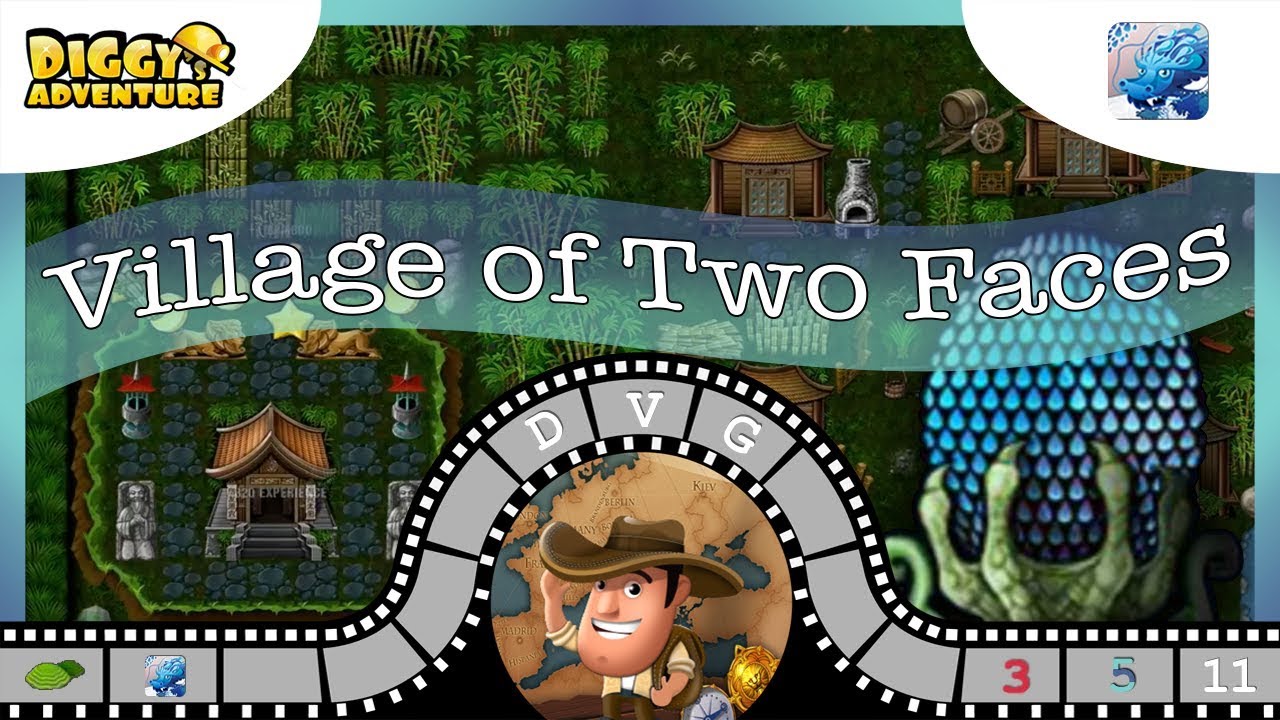 [~Dragon of Water~] #11 Village of Two Faces - Diggy's Adventure