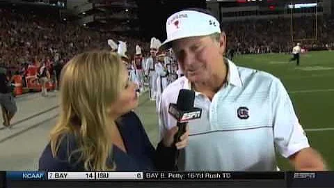 Steve Spurrier's halftime comments during Missouri game