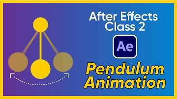Pendulum animation | After Effects Tutorial with Expressions | Urdu - Hindi