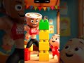🏗️💪 BLOCK BATTLE! Nooo vs Yess in 8 Seconds!  #CupHeadFamily #BuildingFun #Comedy #short
