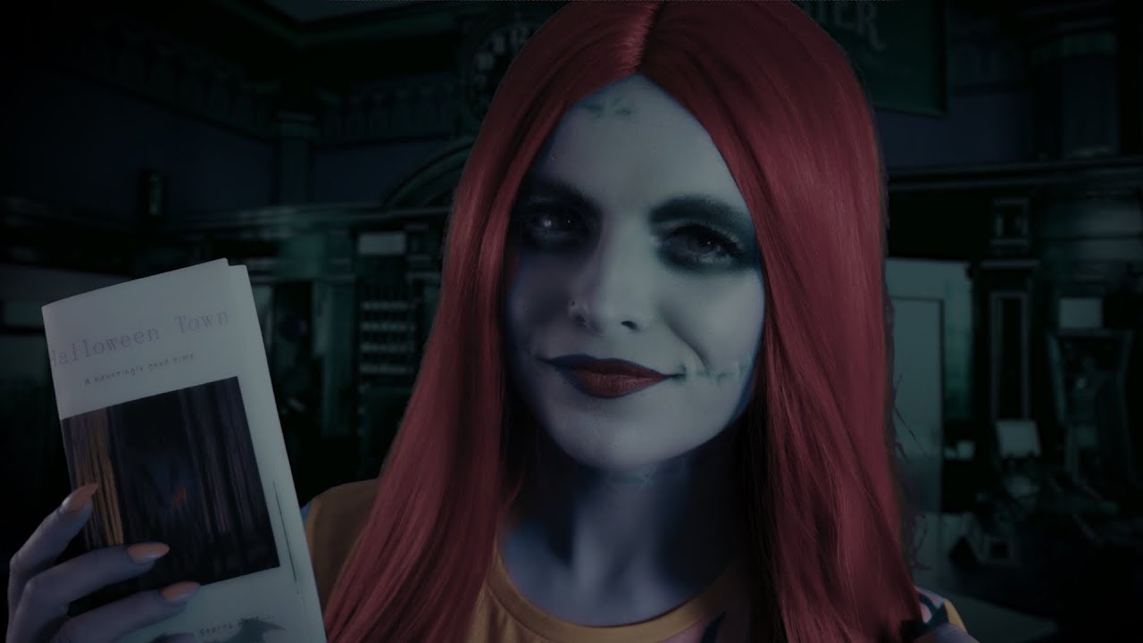 ASMR Sally | Nightmare Before Christmas Travel Agency | The Holiday Worlds | Collab w/ ASMR Kitten