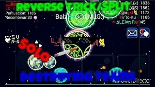 Nebulous (Agar.io) [Reverse Trick/Split] "Destroying Teams" Solo By Angel'Nebulus YT