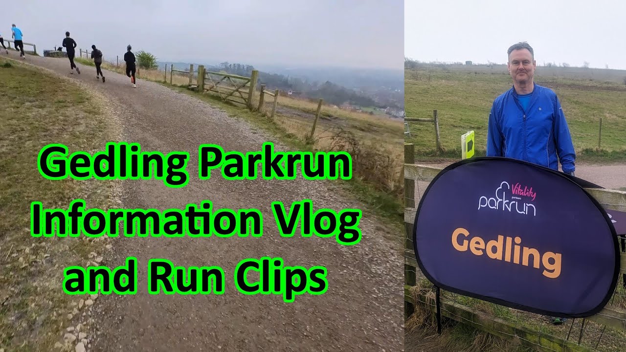 Gedling parkrun information vlog and run clips