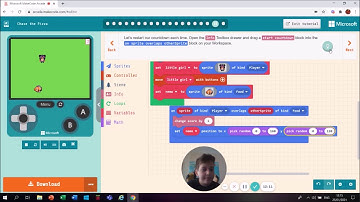 Tutorial 1 - Coding For Kids - Code your own arcade game - Finding Nemo Microsoft MakeCode
