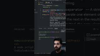 Join Function In Javascript 😥✅ #programing #webdevelopment #dsa #javascript #mern