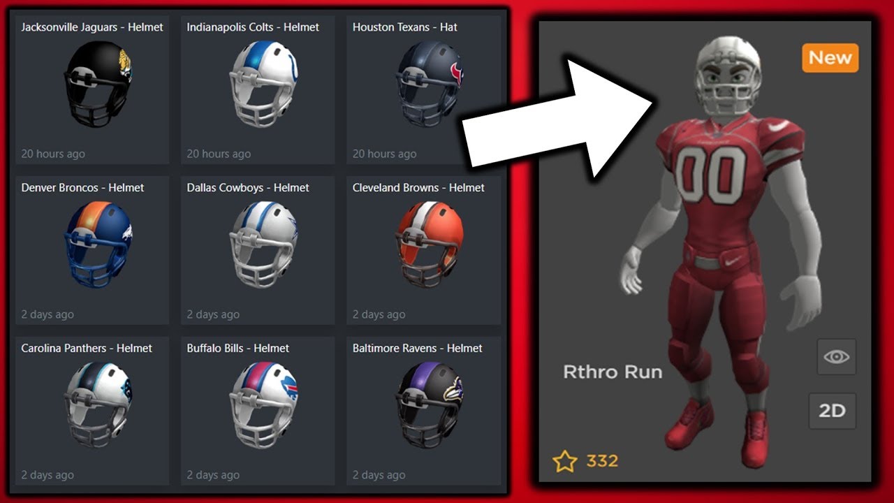 Leaked New Rthro Nfl Event Roblox Usa Sport 24 - free roblox rthro bundles name