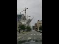 Hard Rock Hotel Collapse - Damaged Tower Crane Lowering ...