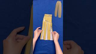 Pleated Pants Pattern Design Tutorial #sewing #diy #patterndesign