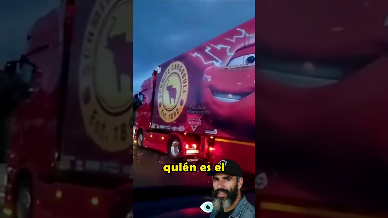 🚨 El del Rayo McQueen 😯 #trucks #trailers #camioneros #camiones #camion