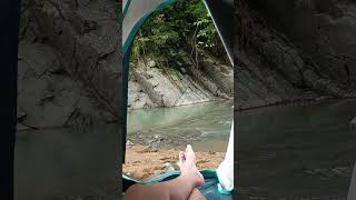 First time raw camping 🏕️🥾🏞️ at Apia, Calawis #motocamping #Apia #Calawis #camping #antipolo #shorts