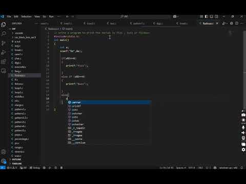 "WAP to Check if a Series is Fizz, Buzz, or FizzBuzz in C Programming"