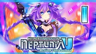 Hyperdimension Neptunia U: Action Unleashed (VITA) Walkthrough Part 1 [English]