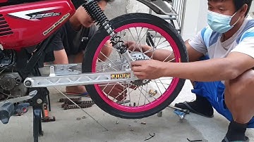 JRP Swing Arm prototype change TMX 125