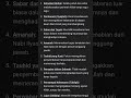10 sifat-sifat nabi Ilyasa as terhadap Allah SWT.
