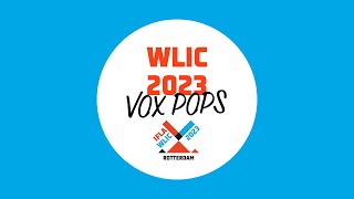 WLIC 2023 VOX POPS with Damien Webb