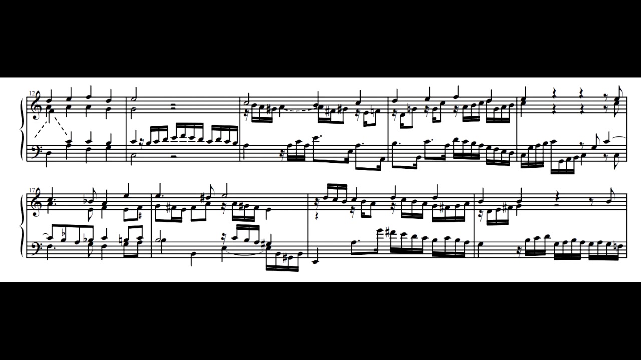 И. С. Бах - Ноймейстерский хорал для органа, BWV 1092 Herr Gott, nun schleuß den Himmel auf