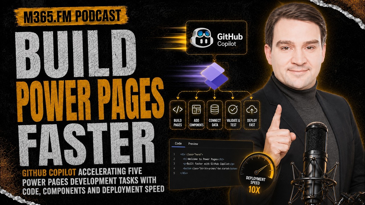 5 Ways to Speed Up Power Pages Dev with GitHub Copilot