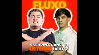 FLUXO VS CORINTHIANS 4V4 LAST ZONE INTENSE FIGHT 🤯 #shorts #freefire #foryou