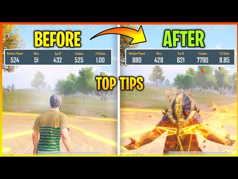 HOW TO INCREASE KD IN BGMI PUBG MOBILE ? MAINTAIN 4+ KD/FD RATIO IN BGMI TIPS AND TRICKS