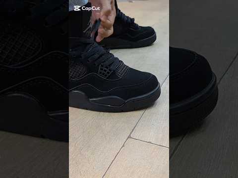 جوردون 4 بلاك كات Jordan 4 Black Cat Shoes Sneaker Jordan4 Twisteregypt