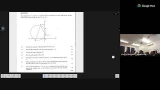 Analytical Geometry Grade 12 Day 2 Evening Session