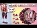 ✨Wedding Varmala Preservation | Customised Resin Photo Frame✨